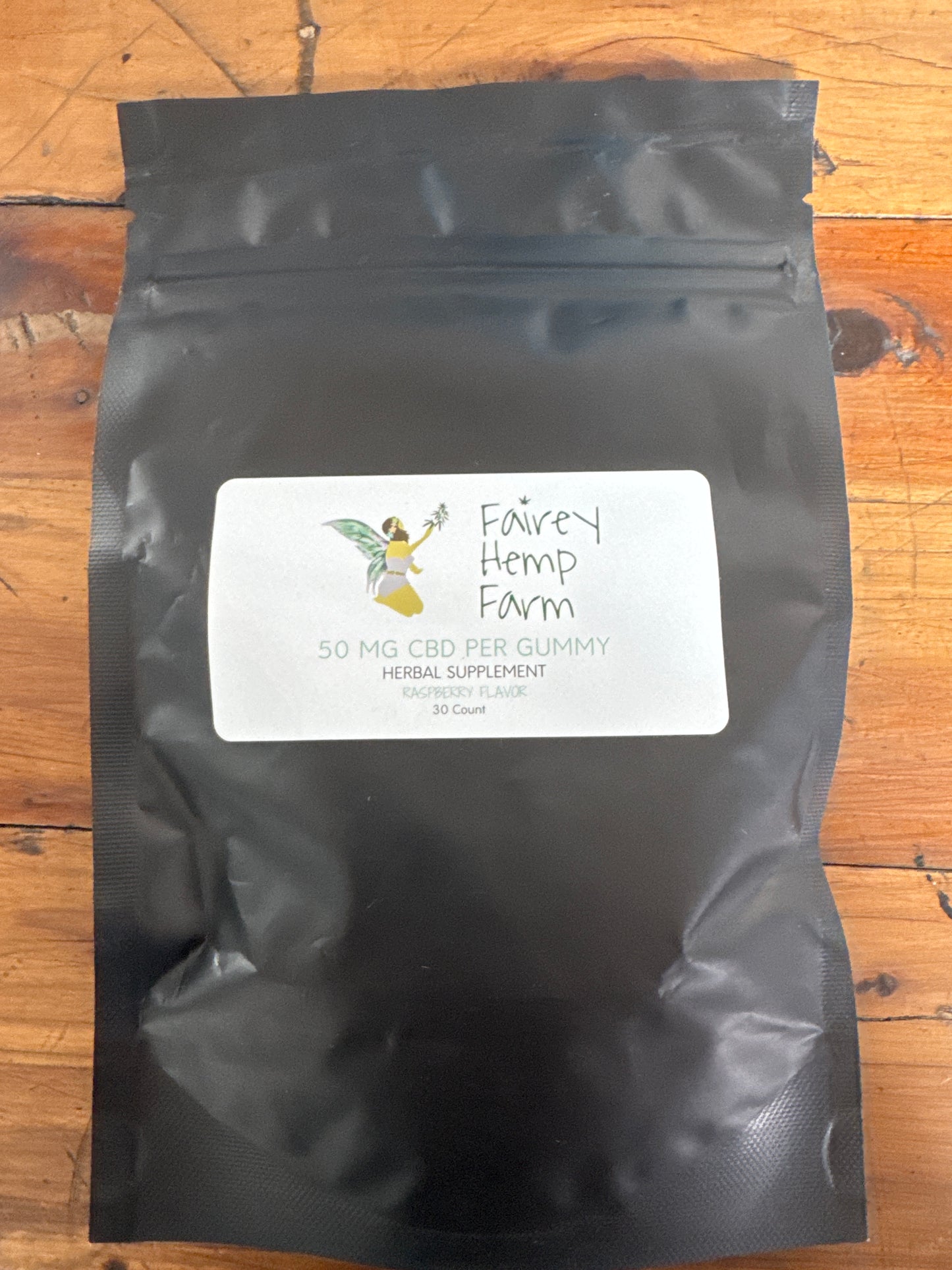 Vegan Full Spectrum 50 mg CBD Gummies; 30 count