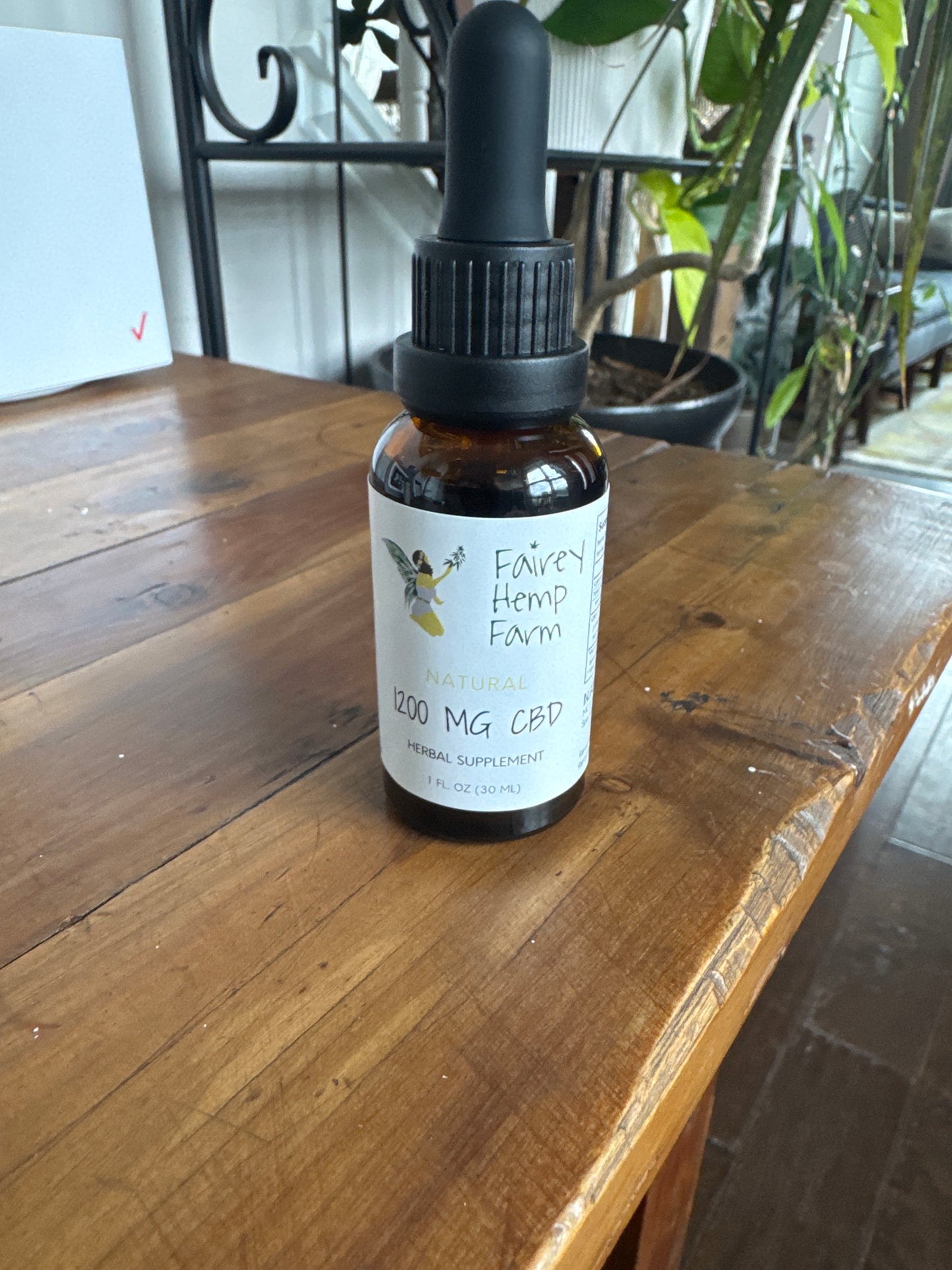 1200 mg cbd tincture natural