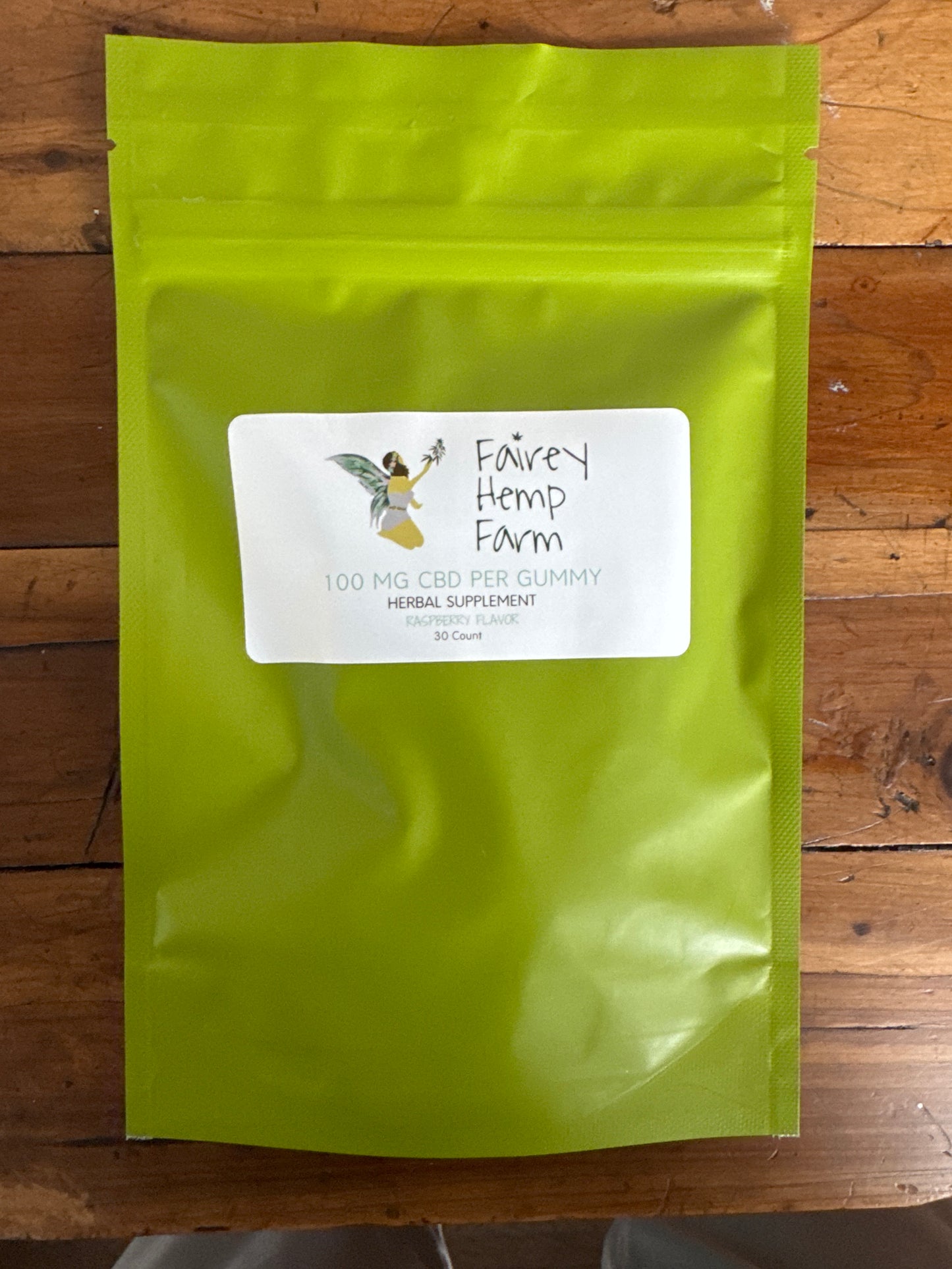Vegan full spectrum 100 mg per gummy; 30 count!