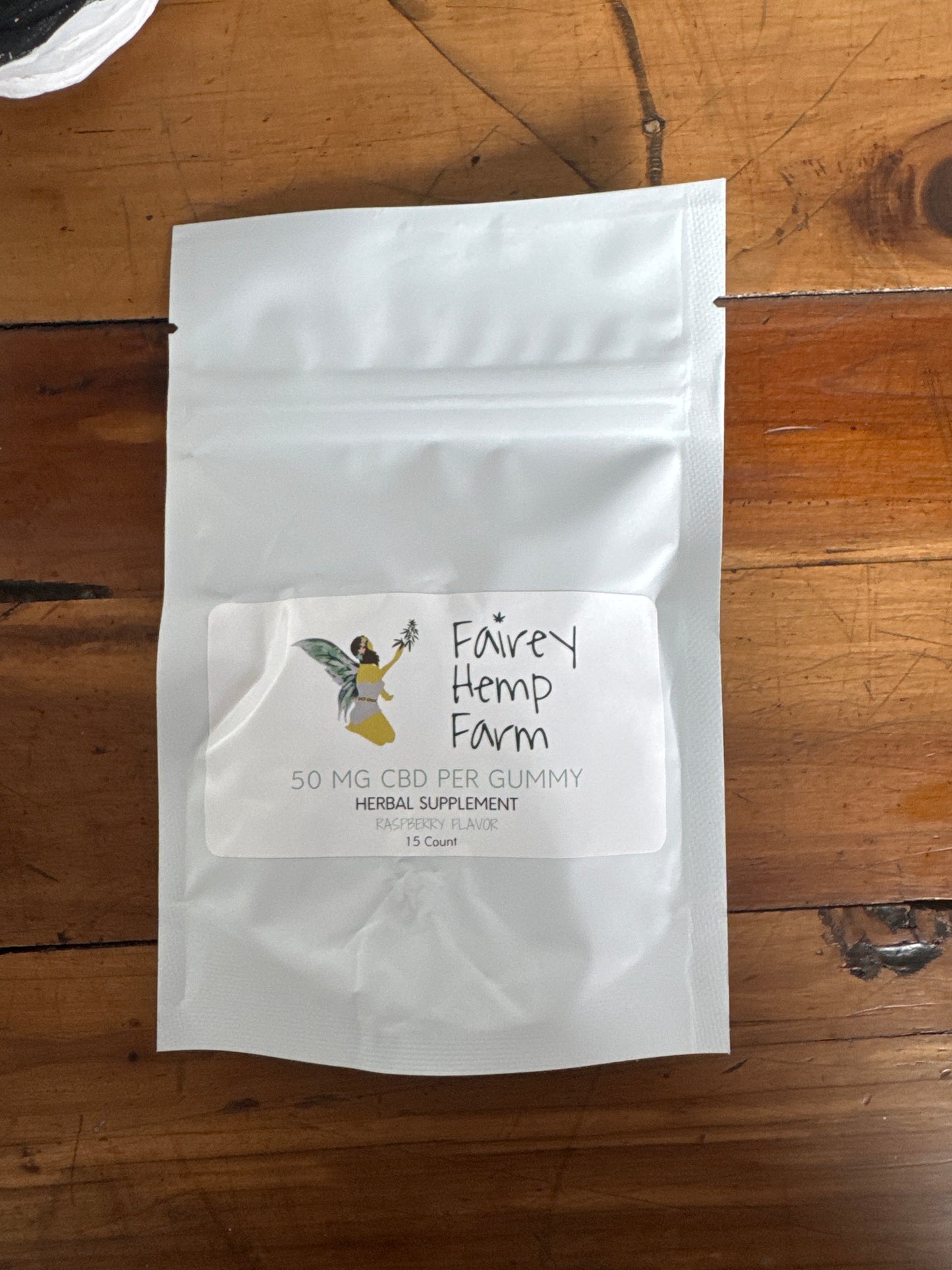 Vegan Full spectrum 50 mg gummies; pack of 15