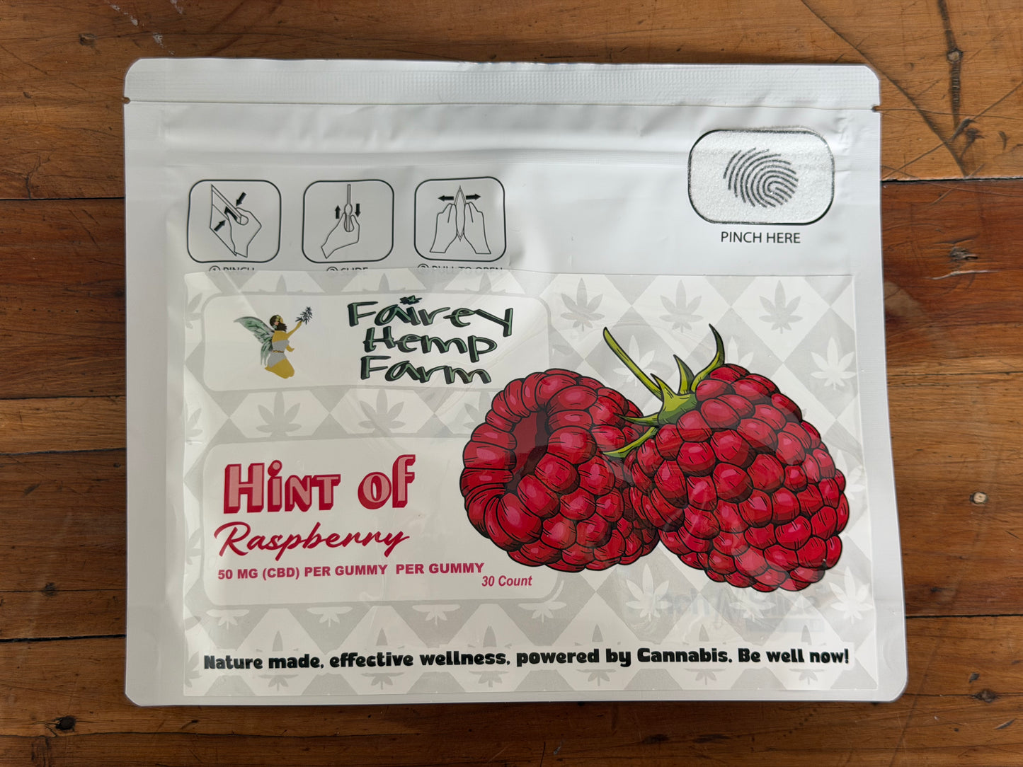 Retail 50 mg cbd 30 count gummies