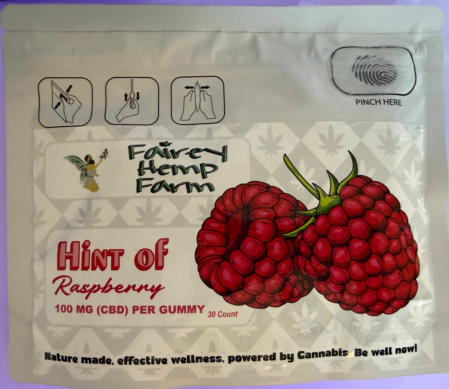 Retail 100 mg cbd 30 count gummies