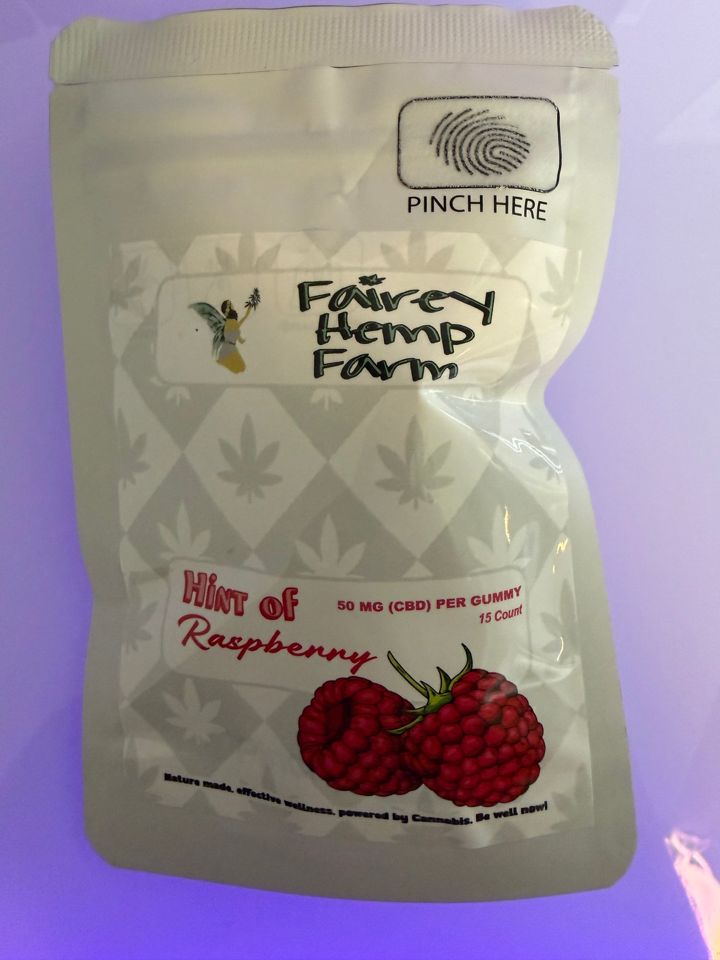 Retail 50 mg cbd 15 count gummies